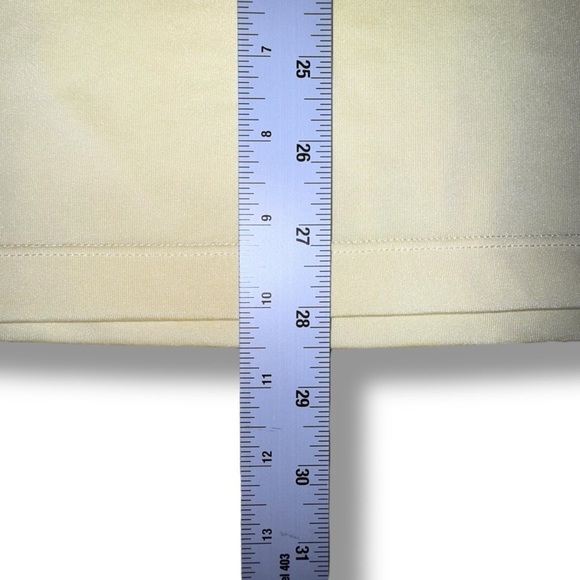 EP PRO NY Sleeveless Zip Mandarin Collar Women's Golf Polo - Cornsilk Yellow XXL - Picture 14 of 14